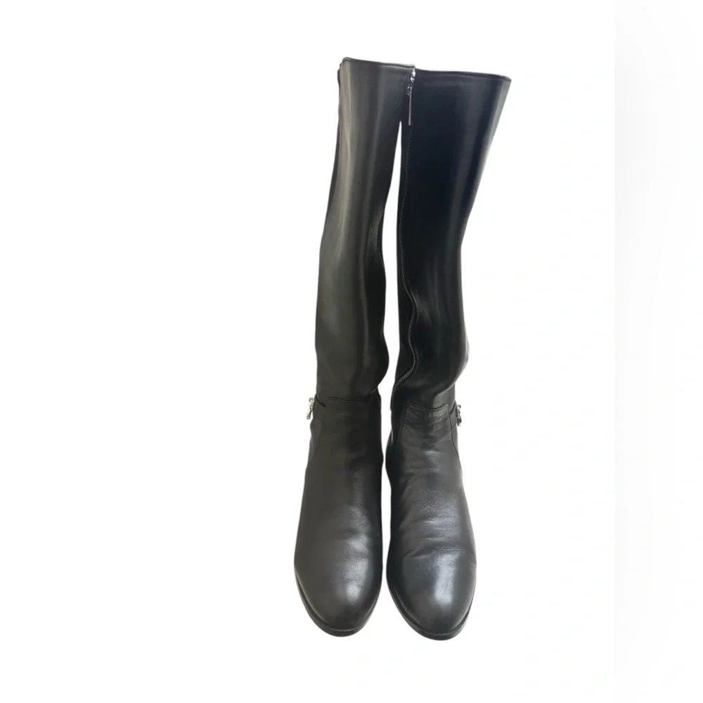 Michael Kors Hamilton Stretch Leather Boot.